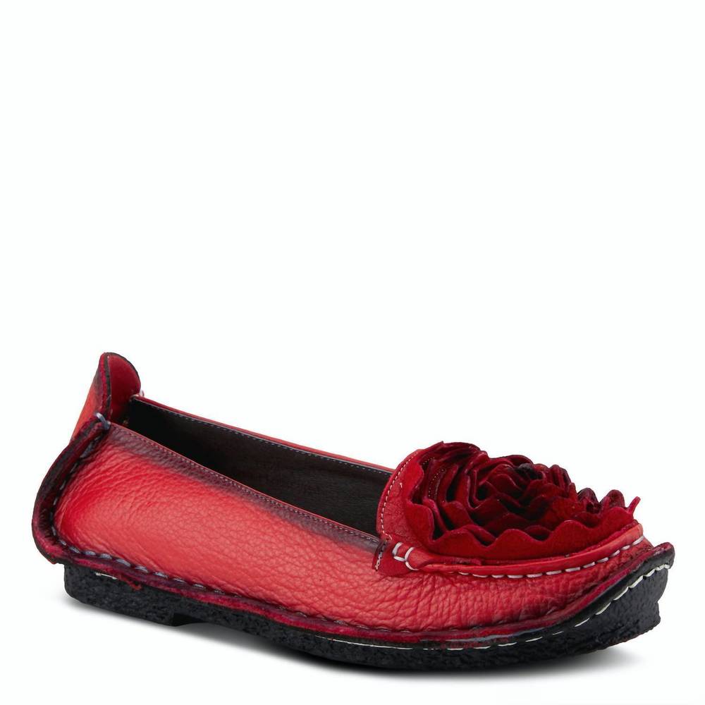 NEW SPRING STEP SHOES dezi slip-on shoe in red